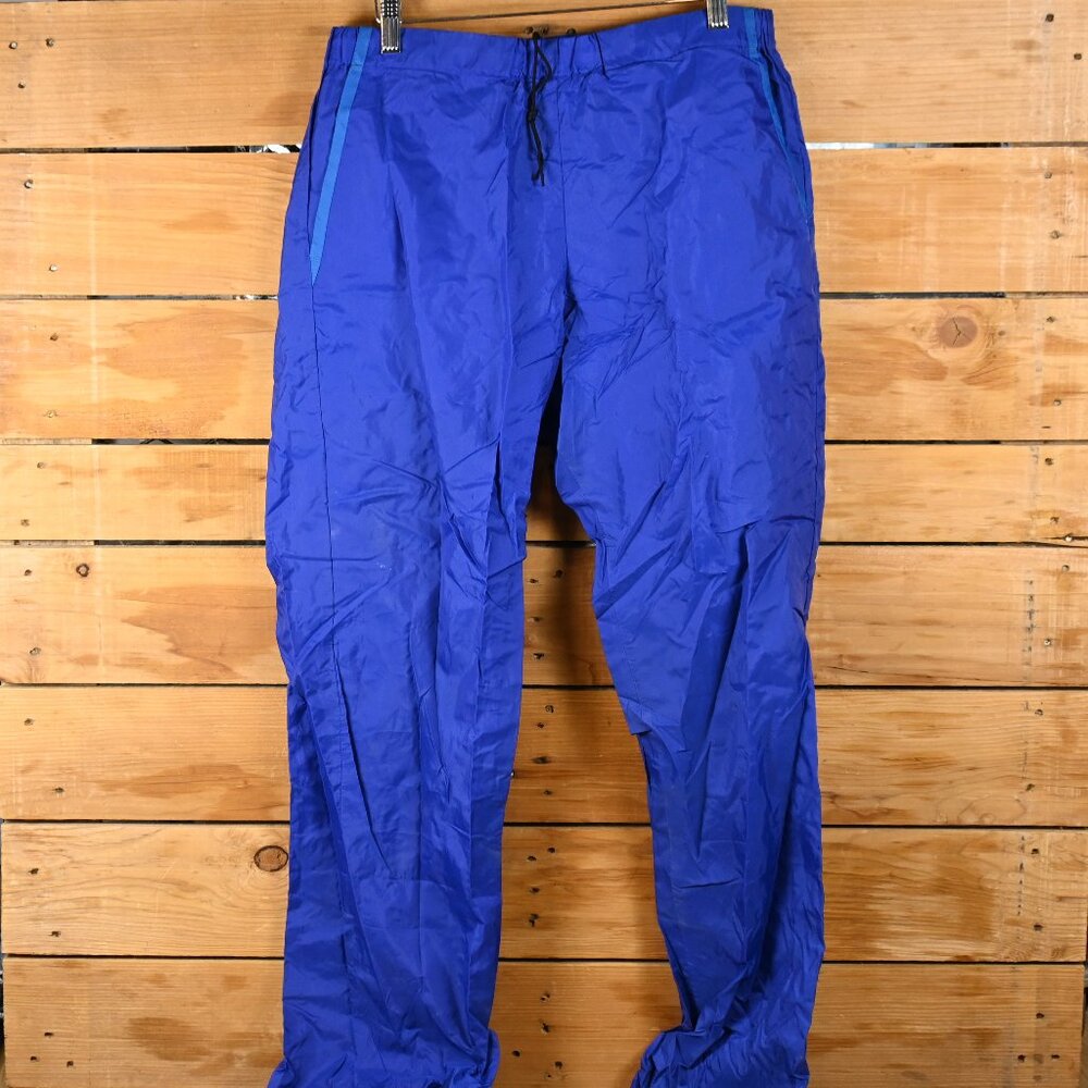 Vintage 90s Sierra Designs Lightweight Packable Rain Paints with Storage Bag MD